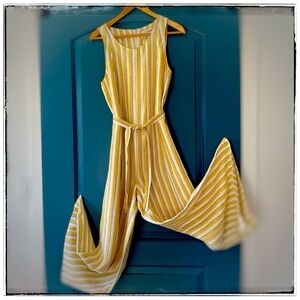 RACHEL ZOE linen jumpsuit